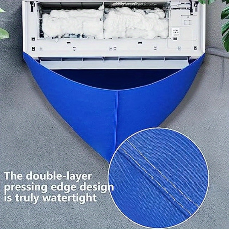 Efficient and High-Quality Split AC Cleaning Kit: Spill-Free, Easy-Clean Bag with Water Pipe for All Models