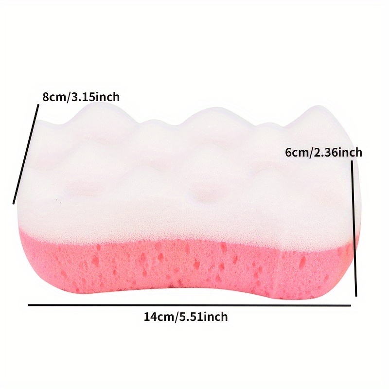 Luxurious Skin Care Massage Bath Sponge, Soft and Comfortable
