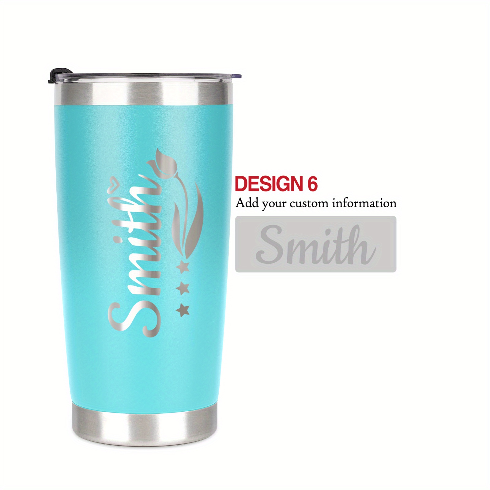 

Custom Engraved 20oz Stainless Steel With Lid - Coffee Mug For , Double-walled Insulated For Drinks, Gifts, Cups