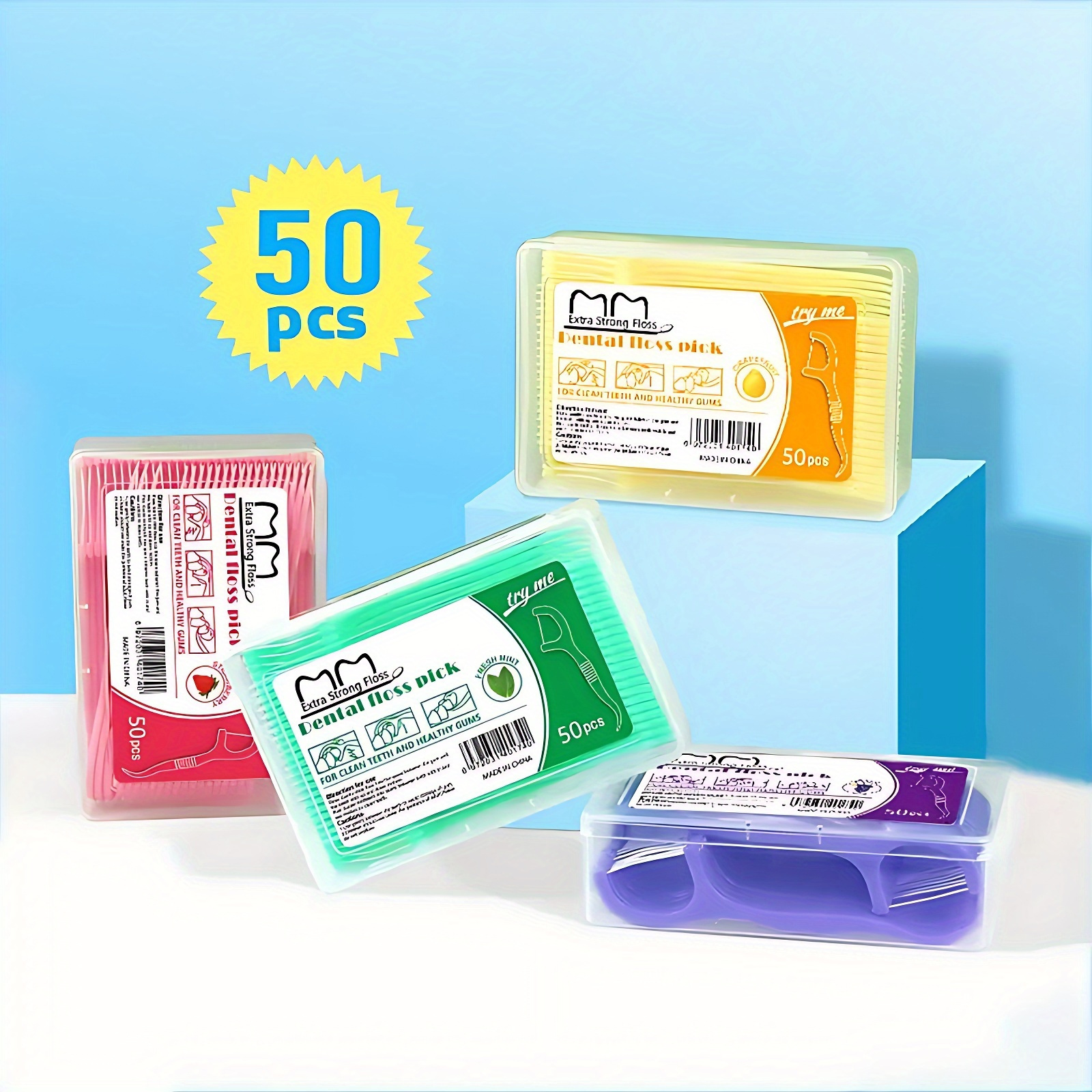 50uds/ hilo dental desechable súper delgado Temu Ecuador