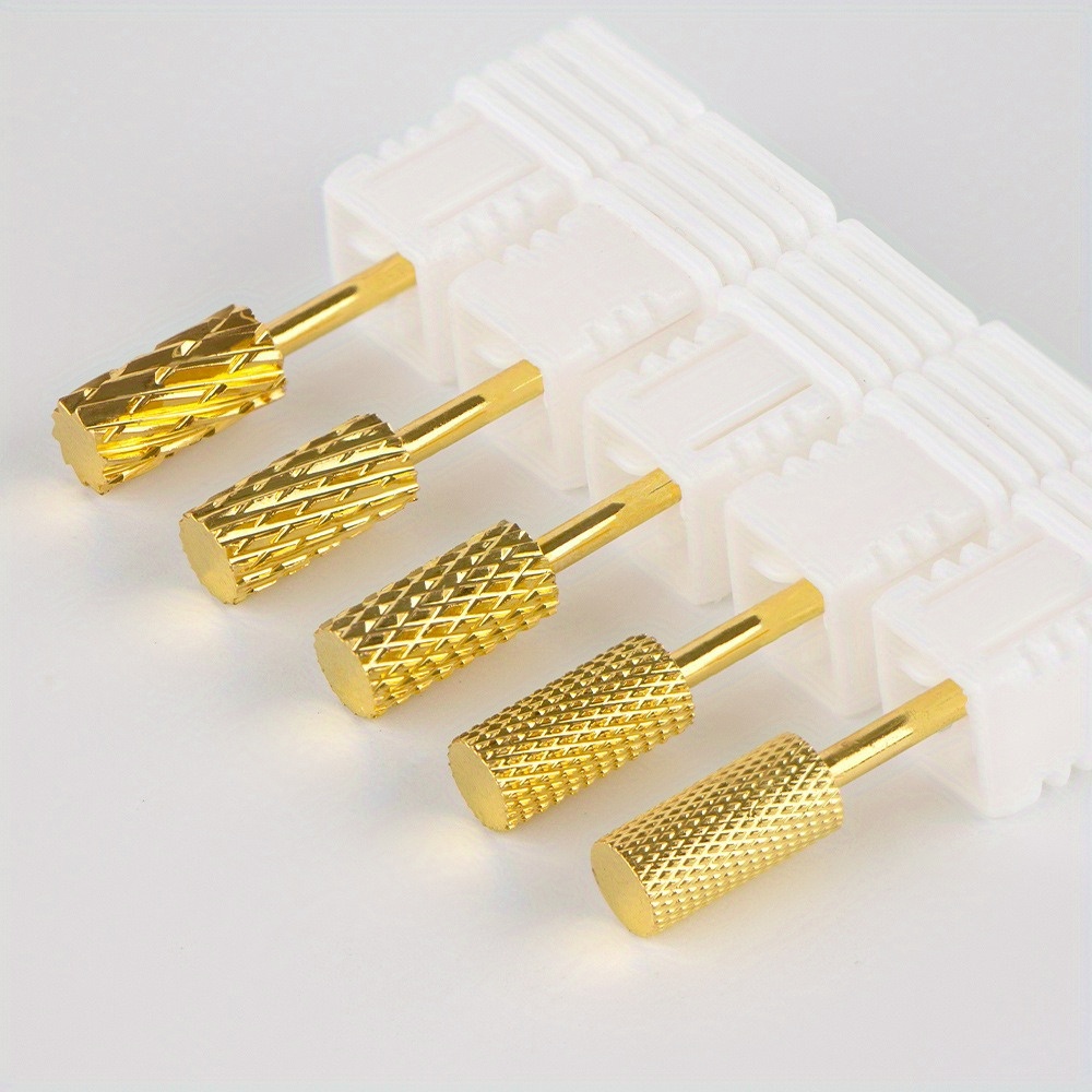 

Low-irritation Tungsten Steel Nail Polishing Bits, Nail Drill Bits, Nail Cleaning Brush, Pedicure Remover For Acrylic Gel Nails