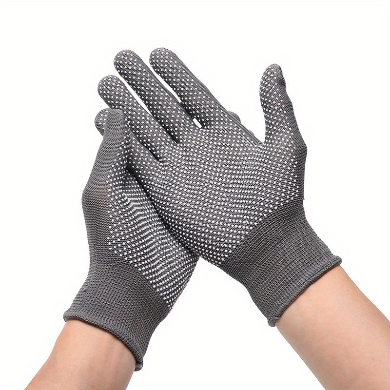 

Breathable Anti-slip Work Gloves For Cycling, Fishing & Driving - Lightweight, Zippered Closure