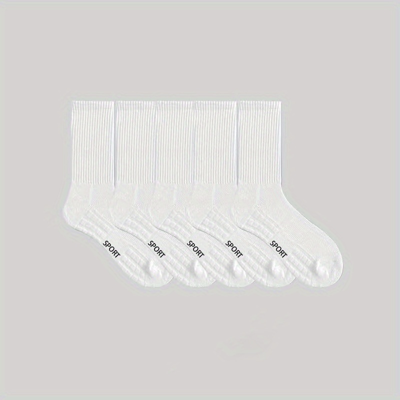 TEMU 5 Pairs Odor & Absorption Crew For