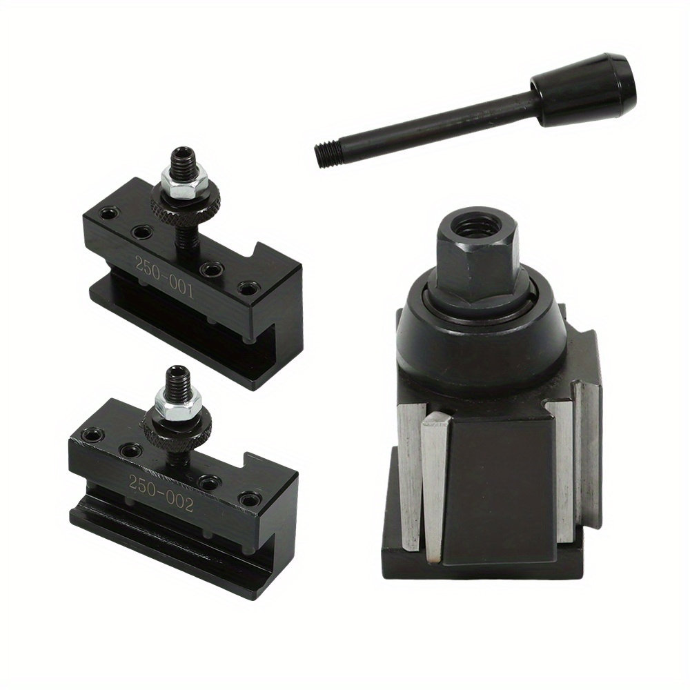 snap A6W Oiled p.p.s starter set ／Black黒 oxa 250 000 wedge type quick change tool post set lathe - Temu