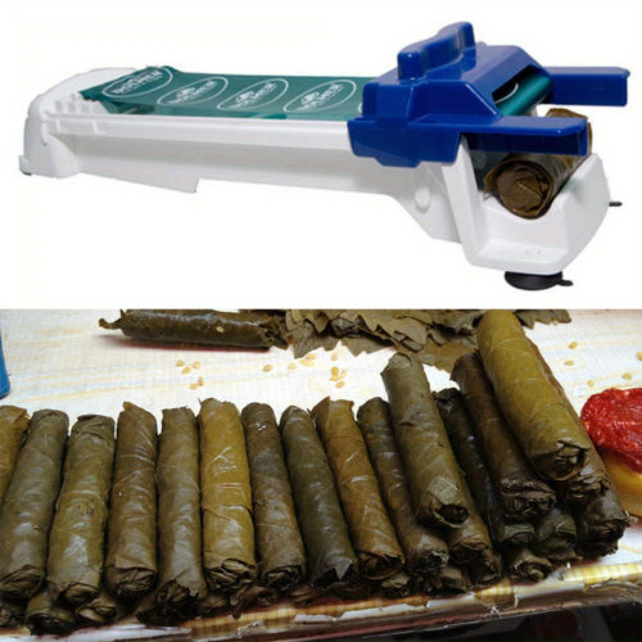 

Magic Roller For Meat Vegetable, Stuffed Grape Cabbage Leaf Rolling Tool Machine