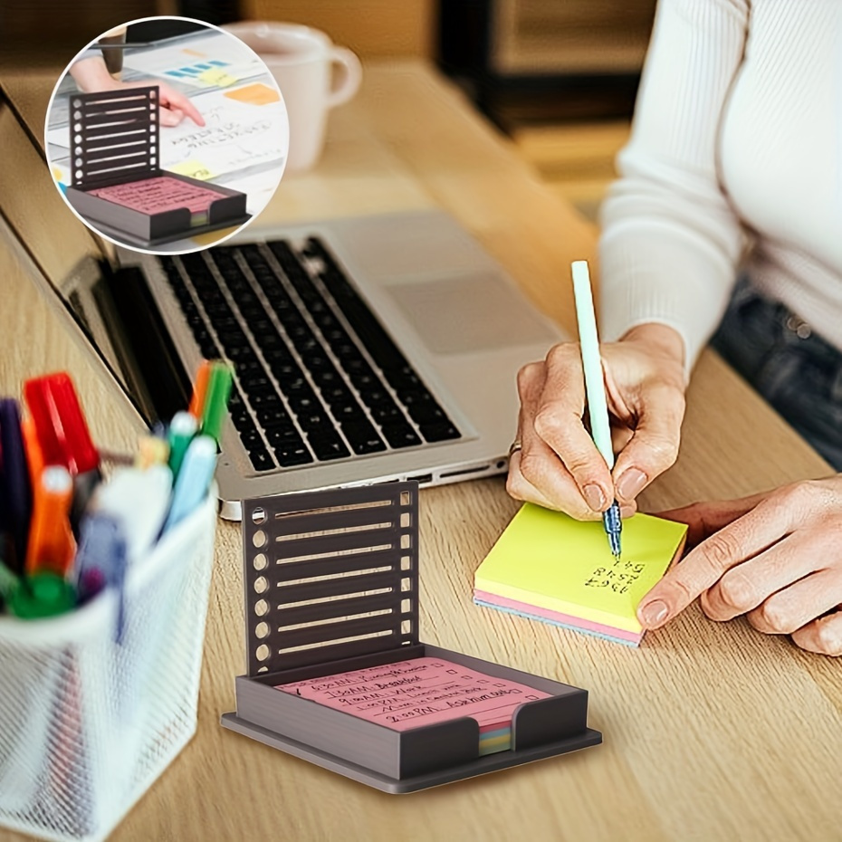 TEYOUYI Self-Stick Note Pad Holder For Wednesday Halloween