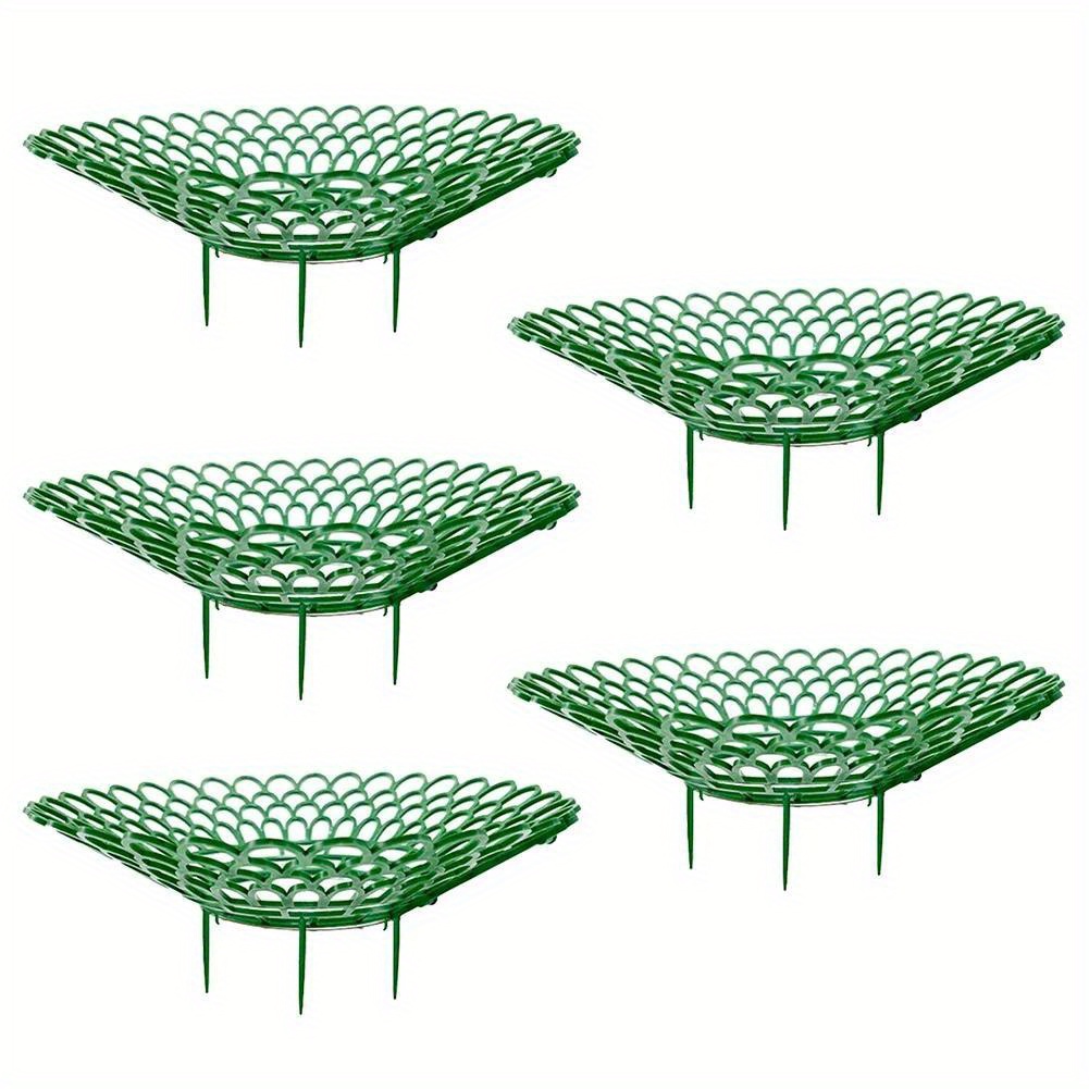 TEMU 5/10pcs Strawberry Plant Supports With 3 Sturdy Legs Strawberry Growing Racks Protector Frame Holder Cage From Mold Rot Dirt