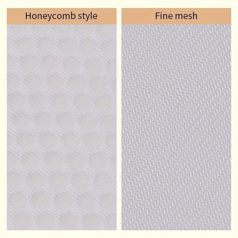 polyester mesh laundry bags set for washing machine with   zipper woven apparel wash bags for   bras socks and lingerie reusable   laundry storage bags details 4