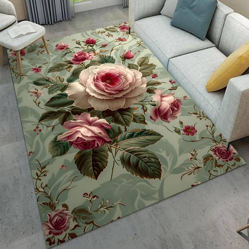 3d print area rug rectangle floor mat with anti slip suitable for bedroom bathroom dining room entrance living room laundry 800g m side 1 8m area 2 16m made of polyester