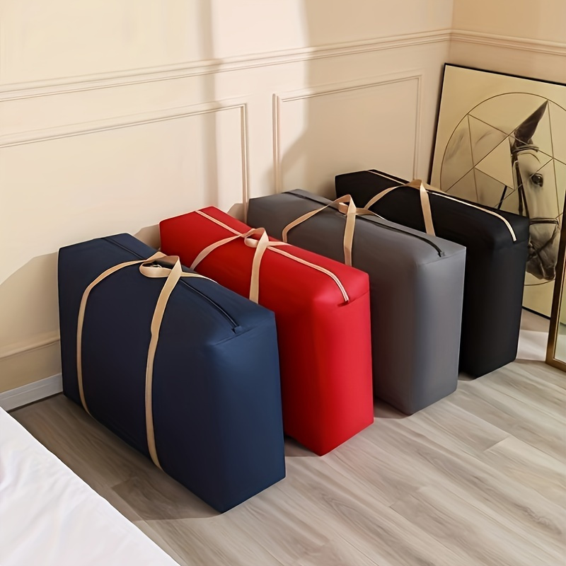 

Extra Large Duffel Bag: Moisture Proof, Non-woven, Suitable For Travel, Moving, And Pet Storage - 40cm X 60cm X 25cm