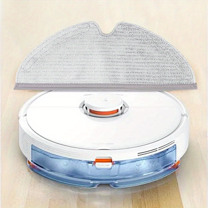 5pcs   robot vacuum mop pads cloth dusting brush attachments for roborock   s6 s6 maxv s5 s51 s50 s55 e25 e35 vacuum models details 0