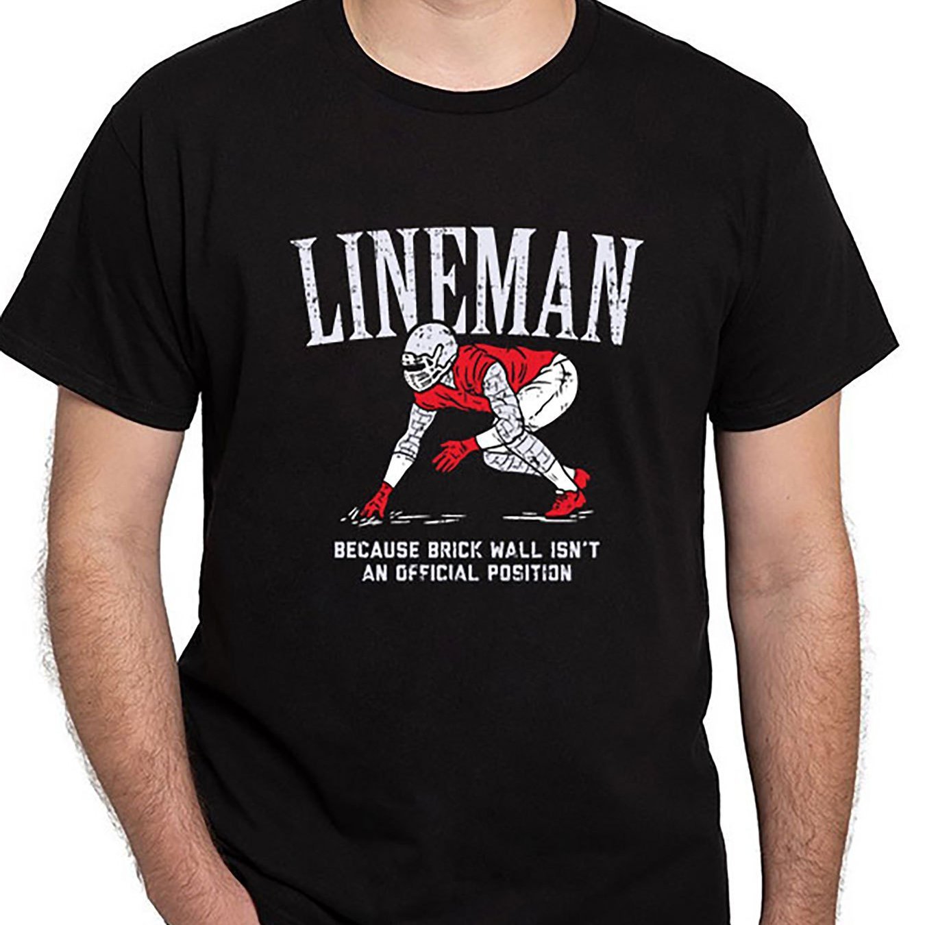 

American Brick Wall Shirt & Gift 153634 Funny Men’s Short Sleeve Graphic T-shirt Collection Black, 1 Pc, 100% Cotton T-shirt