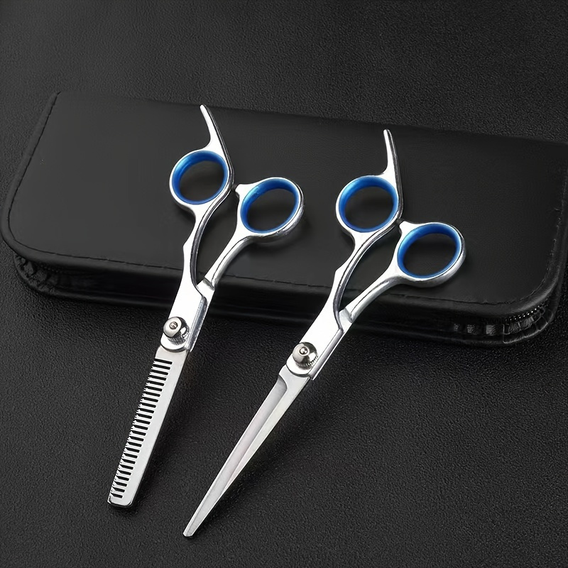 

Professional Stainless Steel Hair Clipper Set (1pc/2pcs) - Portable Thin Trimming Tool For Home & Salon Use,