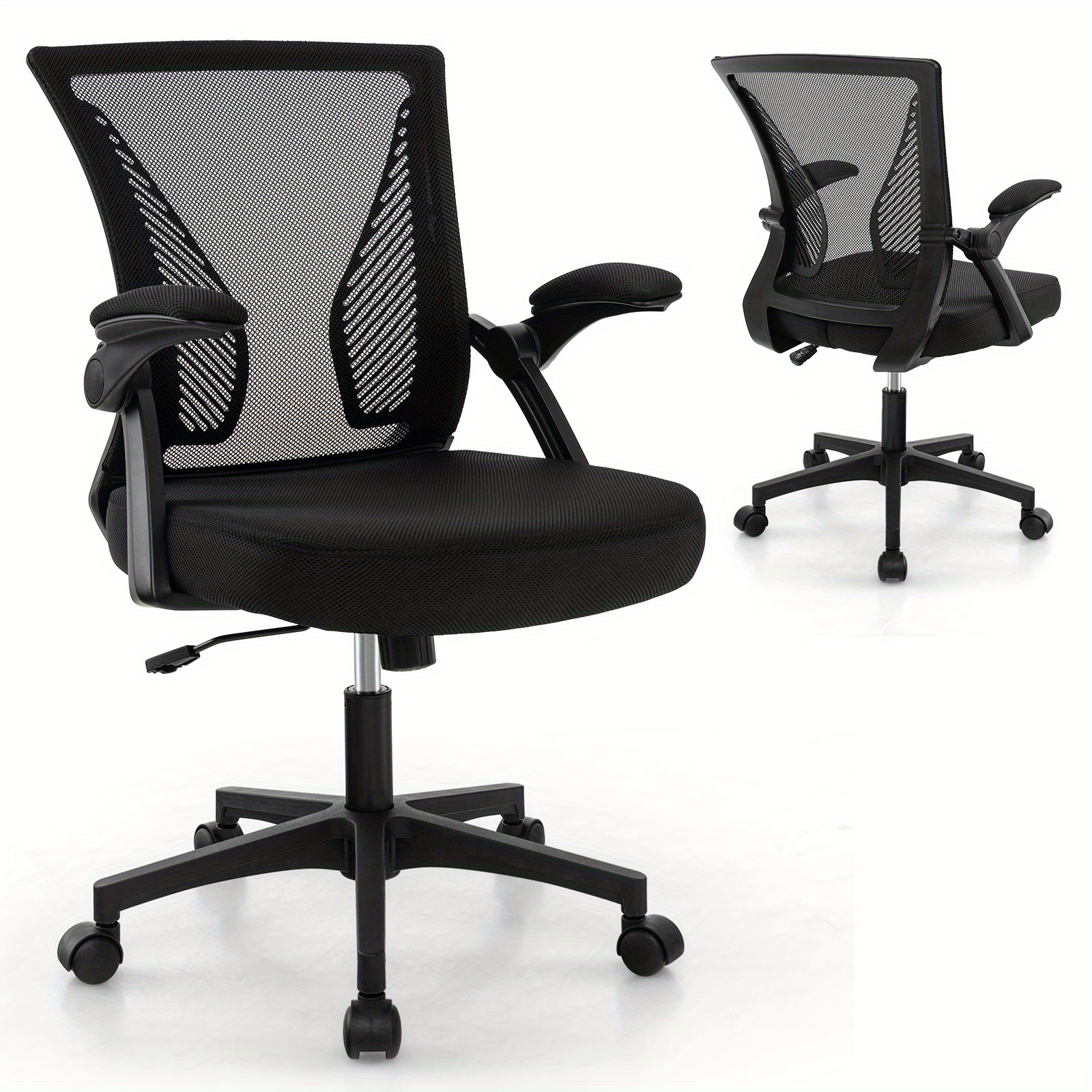 Sedie da scrivania Bianco Supporto Lombare Stonebroo Sedia da Ufficio Ergonomica