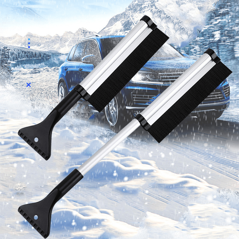 

1pc - Car Windshield & Detachable Ice - Abs, Extendable Aluminum Alloy Shovel For