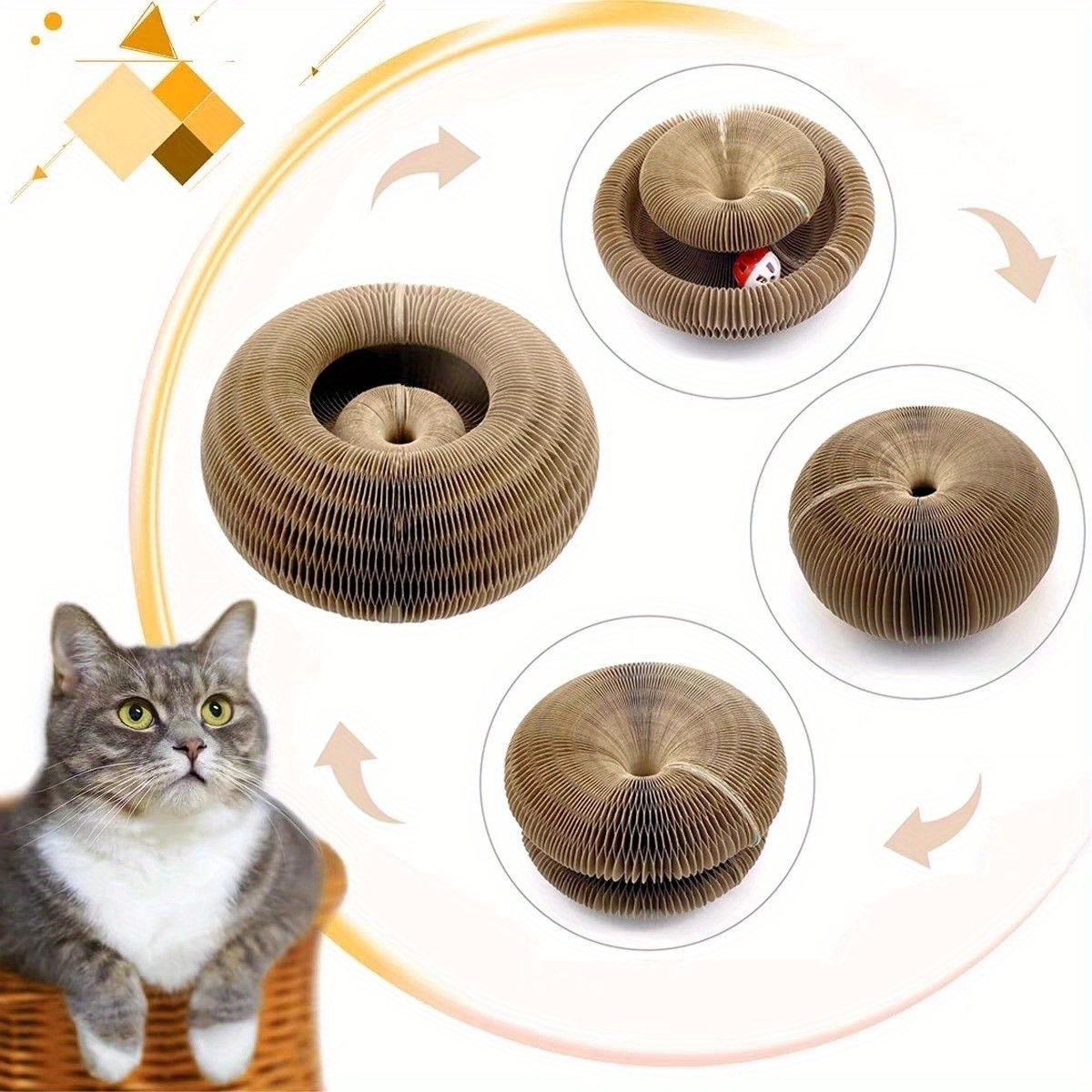 

Cat Play Toy- Organ Cat Board