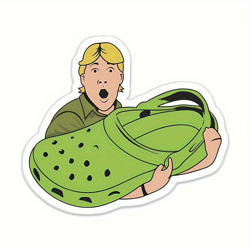 

Croccy! Sticker, Funny Funny Stickers, For Gifts, For Car