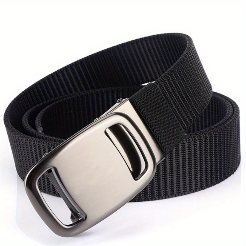 TEMU 1pc Nylon Sports Outdoor Tactical Belt For Men