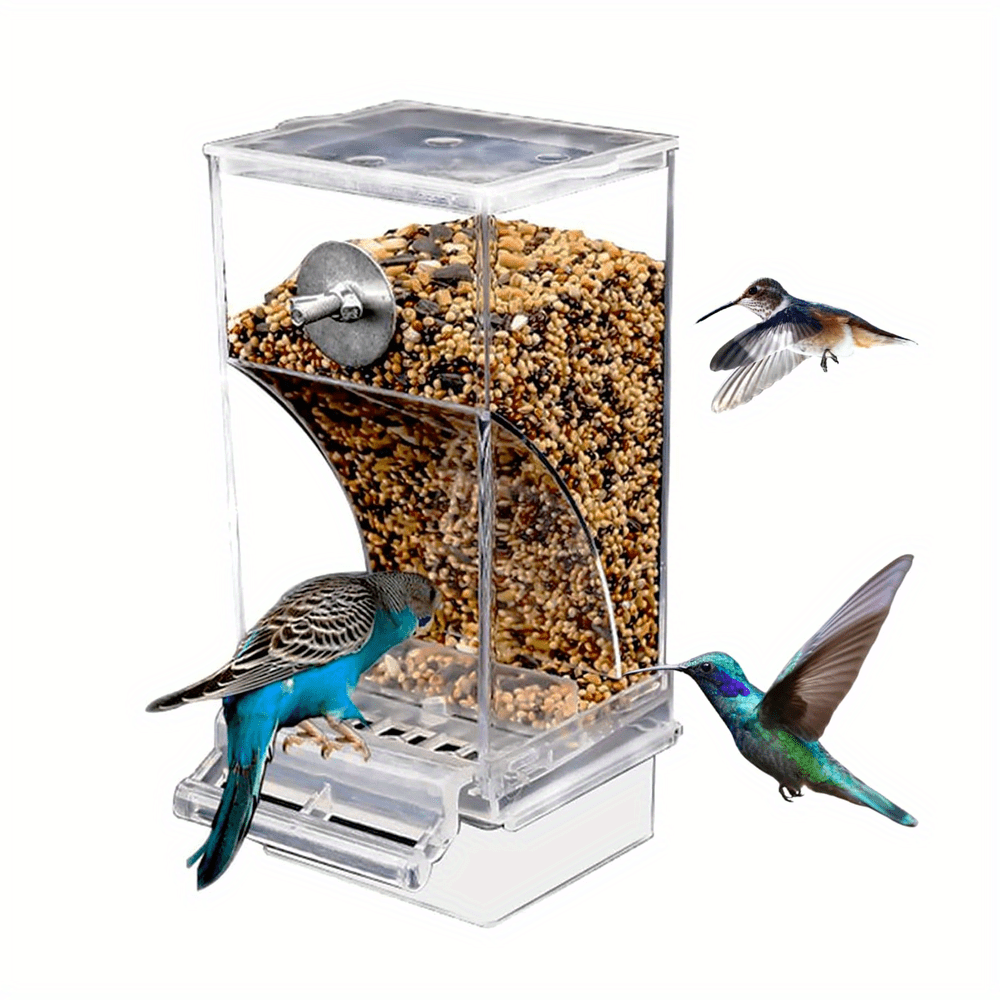 

1pc , () , -mounted, No-battery , -splatter For Parakeets & , Battery