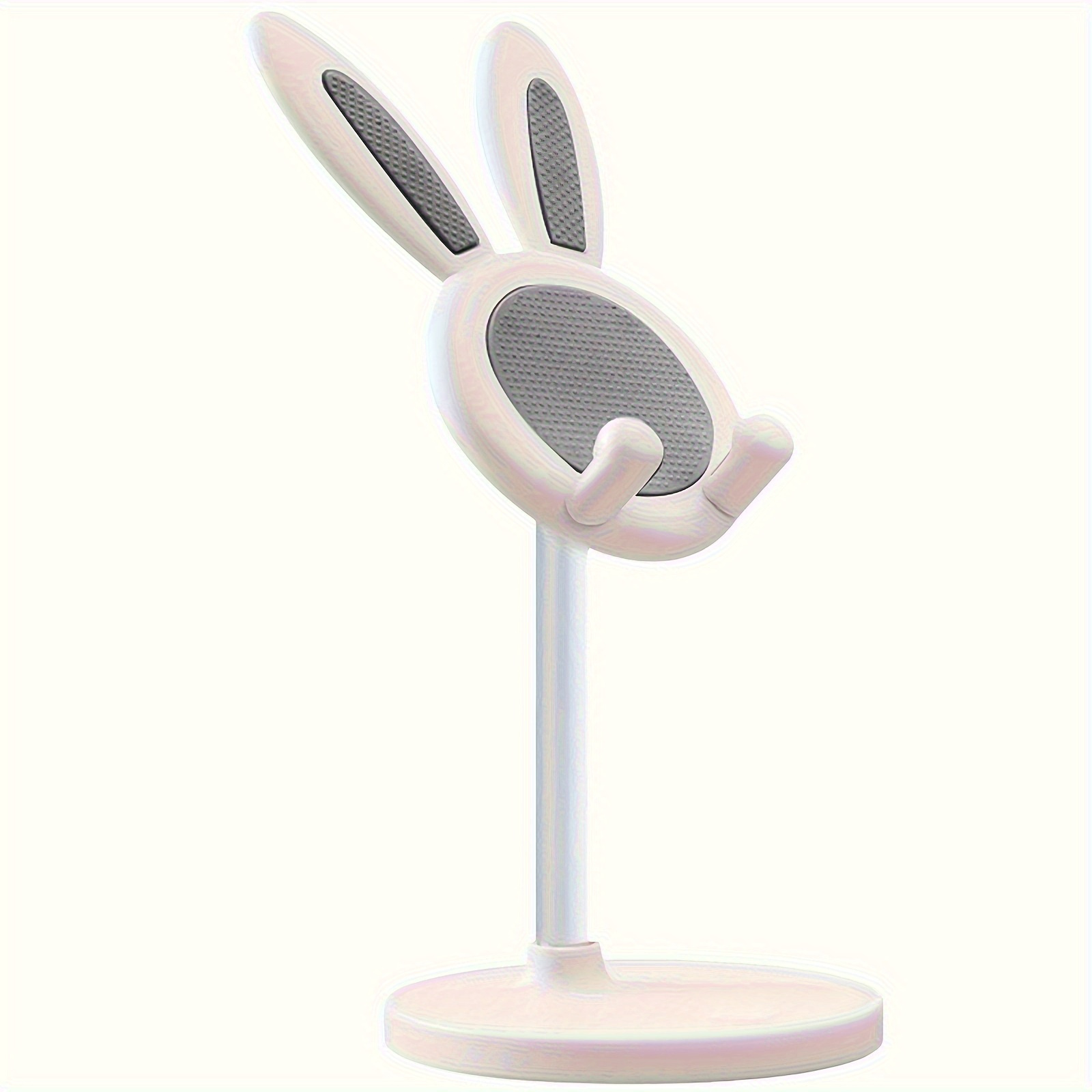 Support Téléphone Lapin Mignon – Réglable, Stable Et Adorable Pour Smartphone & Tablette