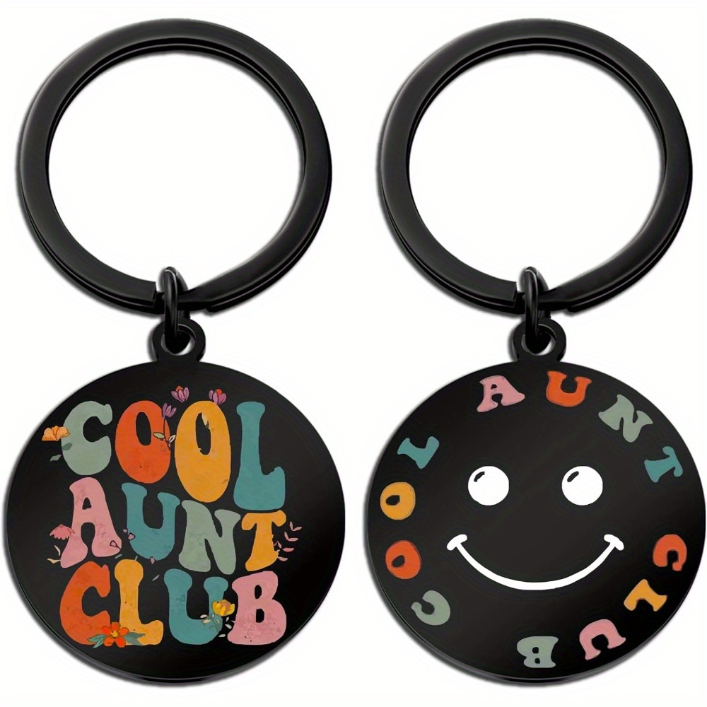 

Aunt Club Keychain Aunt Niece Aunt Auntie Gift Ideas Aunt For Aunt Day Christmas /him Aunt Auntie