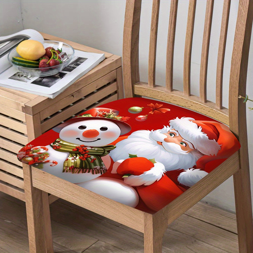 

2/4/6pcs Christmas Theme Cushion Covers, , And Stain Resistant, Universal Cushion Covers, Suitable For Living Room, Dining Room, Bedroom