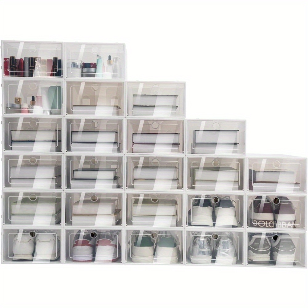 

de 20 organisateur de chaussures PP empilable armoire à chaussures rangement de chaussures étagère à chaussures