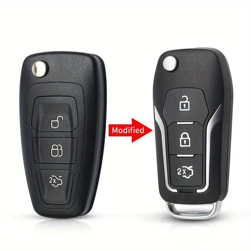 Replacement Flip Key for Ford Galaxy Fiesta Focus Fusion Transit Replacement Flip Key for Ford Galaxy Fiesta Focus Fusion Transit