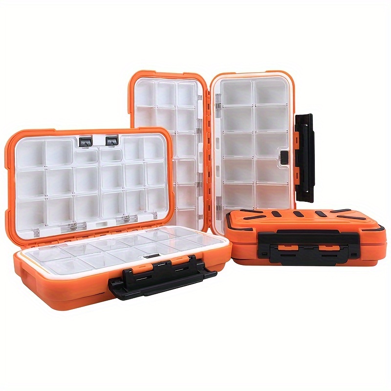 

1pc Portable Waterproof Multifunctional Fishing Lure Box, Storage Box For Fishing Accessories