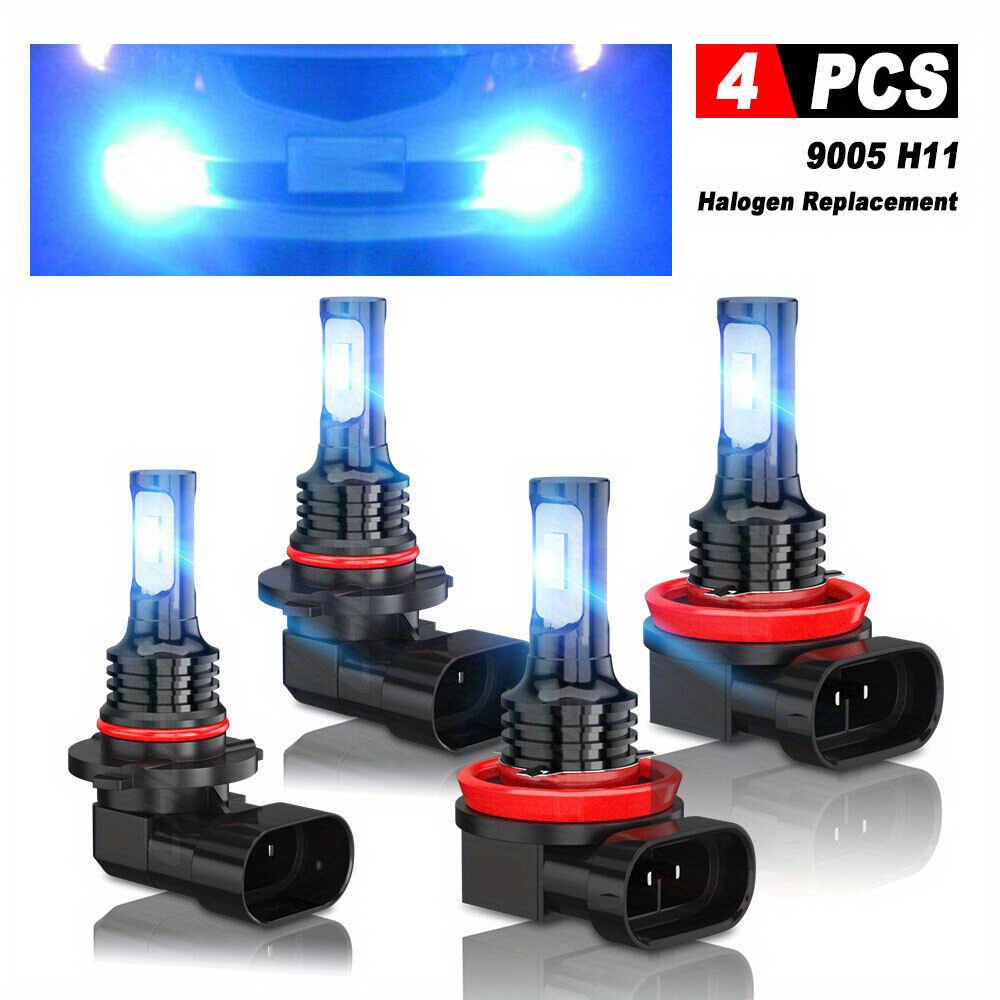 

9005+h11 Combination Led High/ Low Beam Headlight Bulb Conversion Kit 8000k