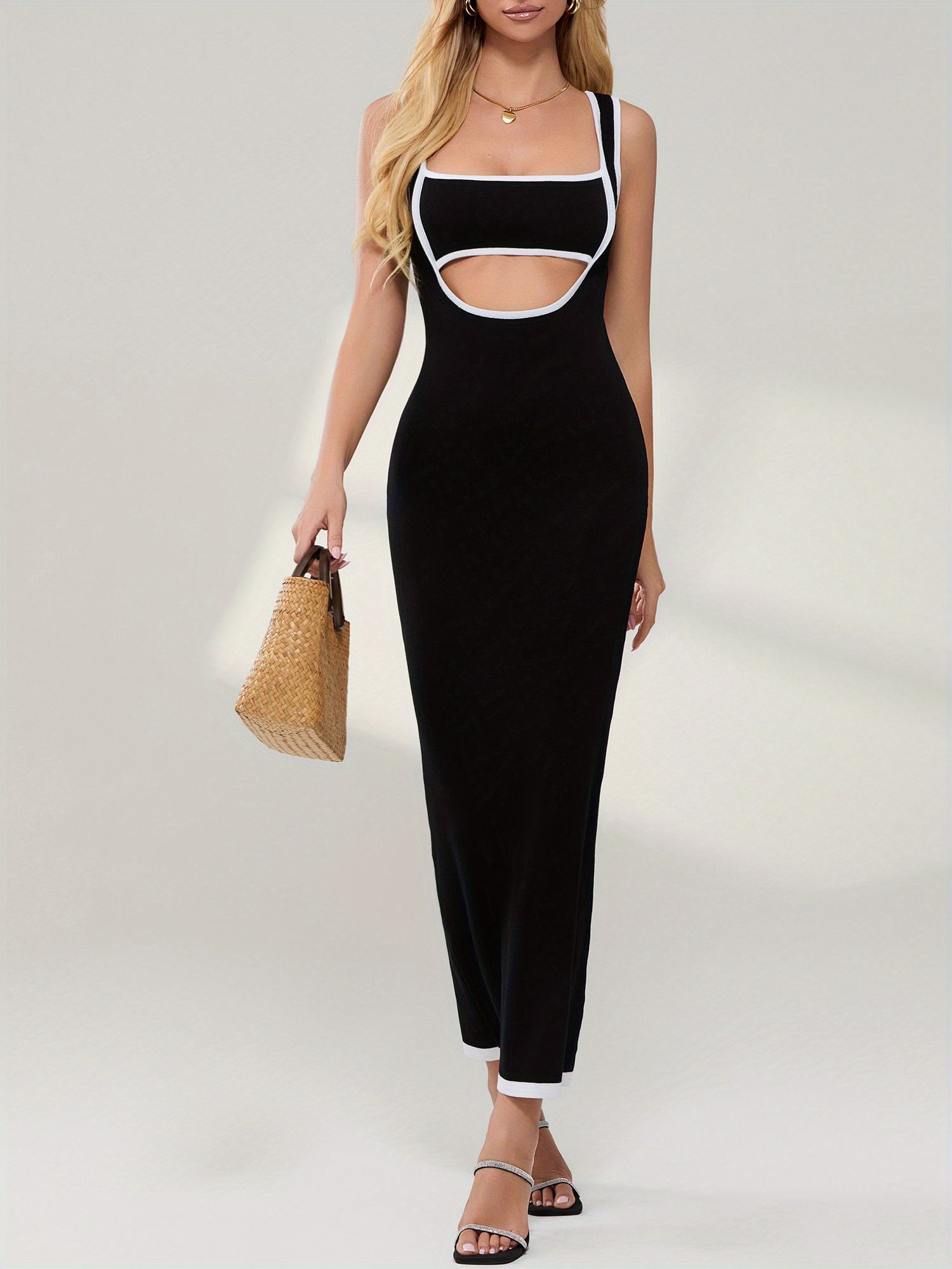 white christmas dresses GOBLES Women's Casual Summer Sleeveless Mini Sexy Bodycon Tank Club Dr –  MODAndME