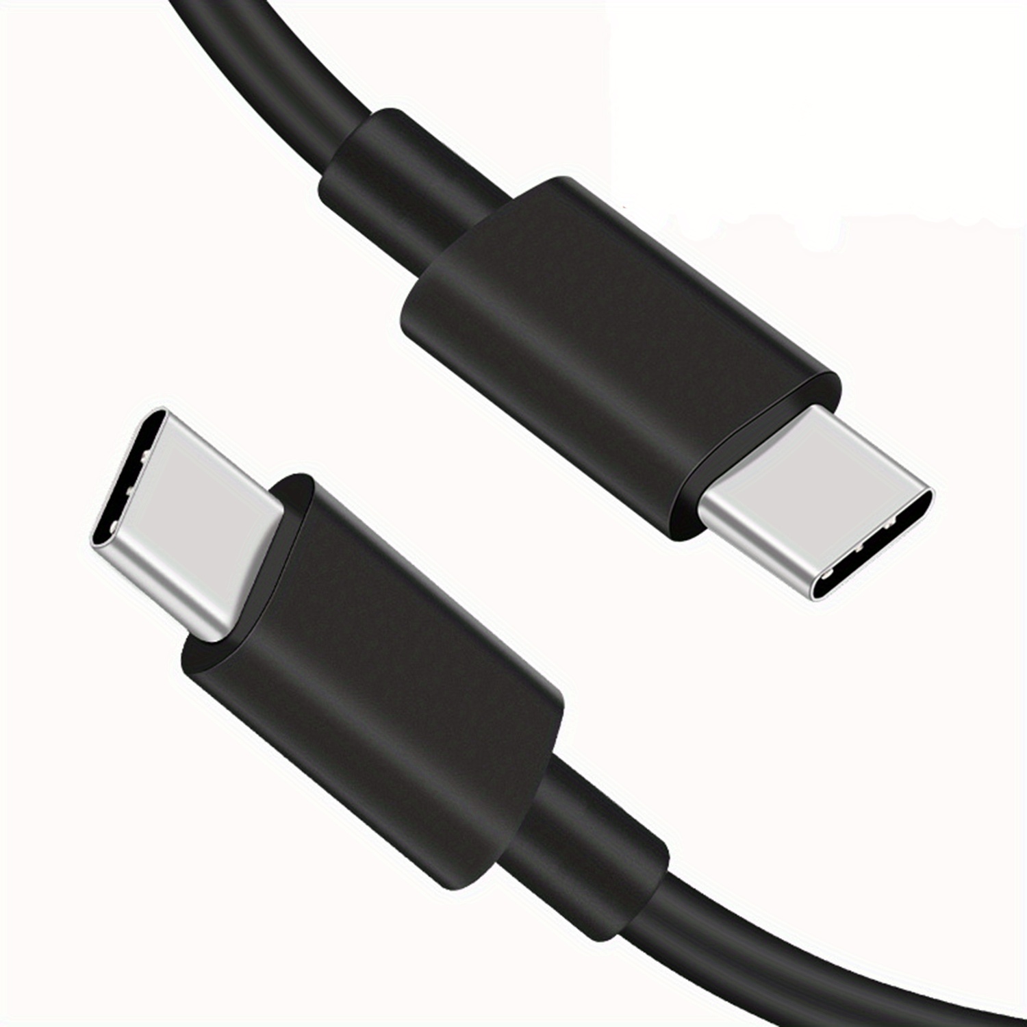 Image of 3/6/10ft 60w Usb C To Usb C Charging Cable, Type C To Type C Fast Charger Cord Compatible For Iphone 16/ Pro/15 Pro Max/15 Plus/ipad Pro/ / Macbook/ Galaxy S25/s24/s23 Ultra