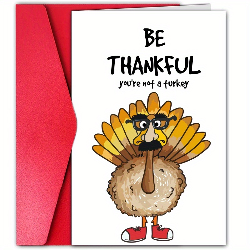 

Funny Cartoon Card - Perfect Gift For Friends & Family, High-quality Paper Greeting Card