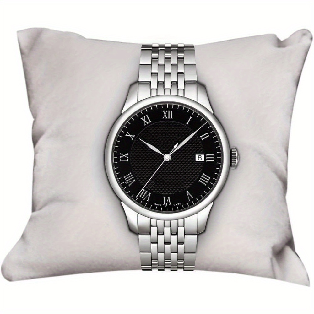 Faux Leather Single Watch Gift Box, Travel Organizer