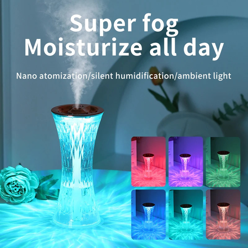 

Replica Touch 7- Humidifier - Clear 3d Diamond Led Table 7- , For , , And