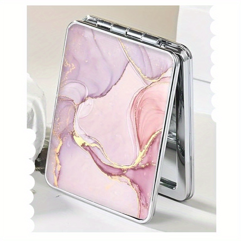 

Mini de Maquillage Portable de Poche avec Fonction de Grossissement Petit de Voyage de Maquillage Portable à Pliant à , Convient pour un et les