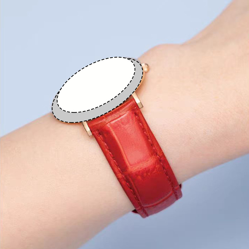 3pcs set 12mm 14mm 16mm 18mm 20mm calfskin watch strap women