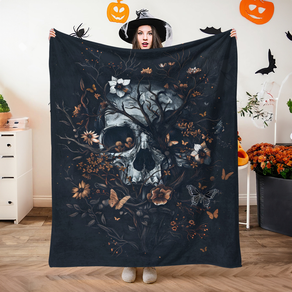 

Halloween- Blanket , & Butterflies - , For , Camping, &