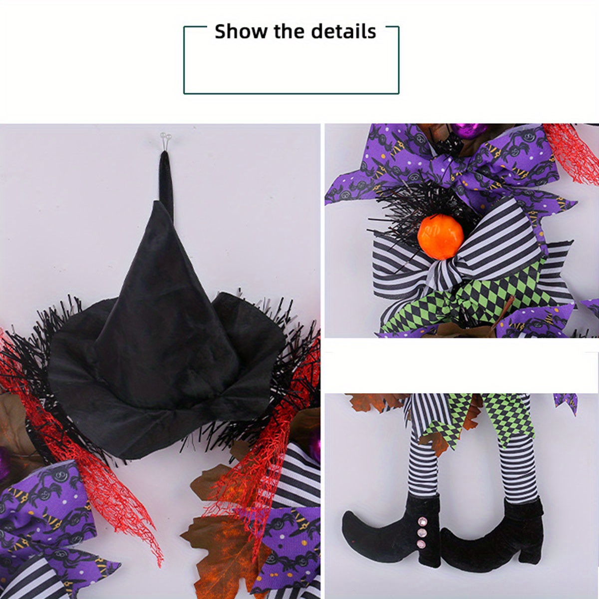 Hodao Decoraciones De Calabaza De Halloween, Decoración De