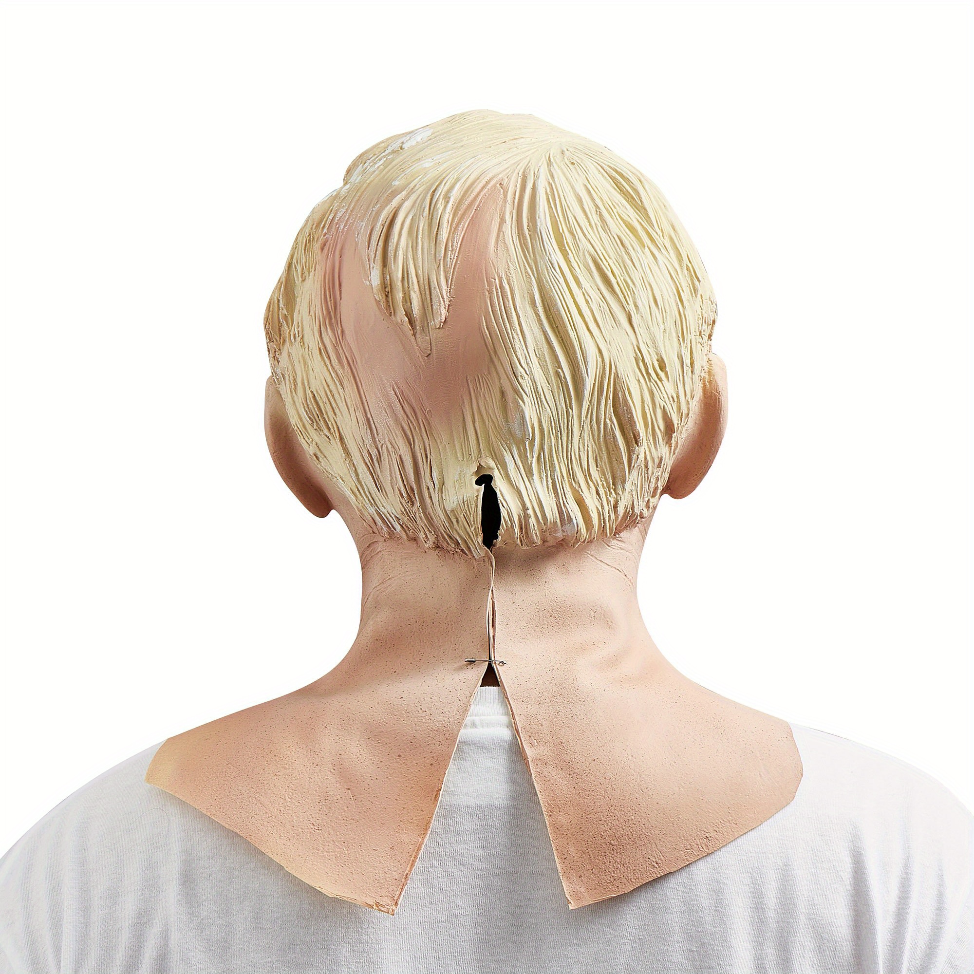 Asque En Latex Réaliste Pour Fee Avec Perruque Pour Déguiseent De