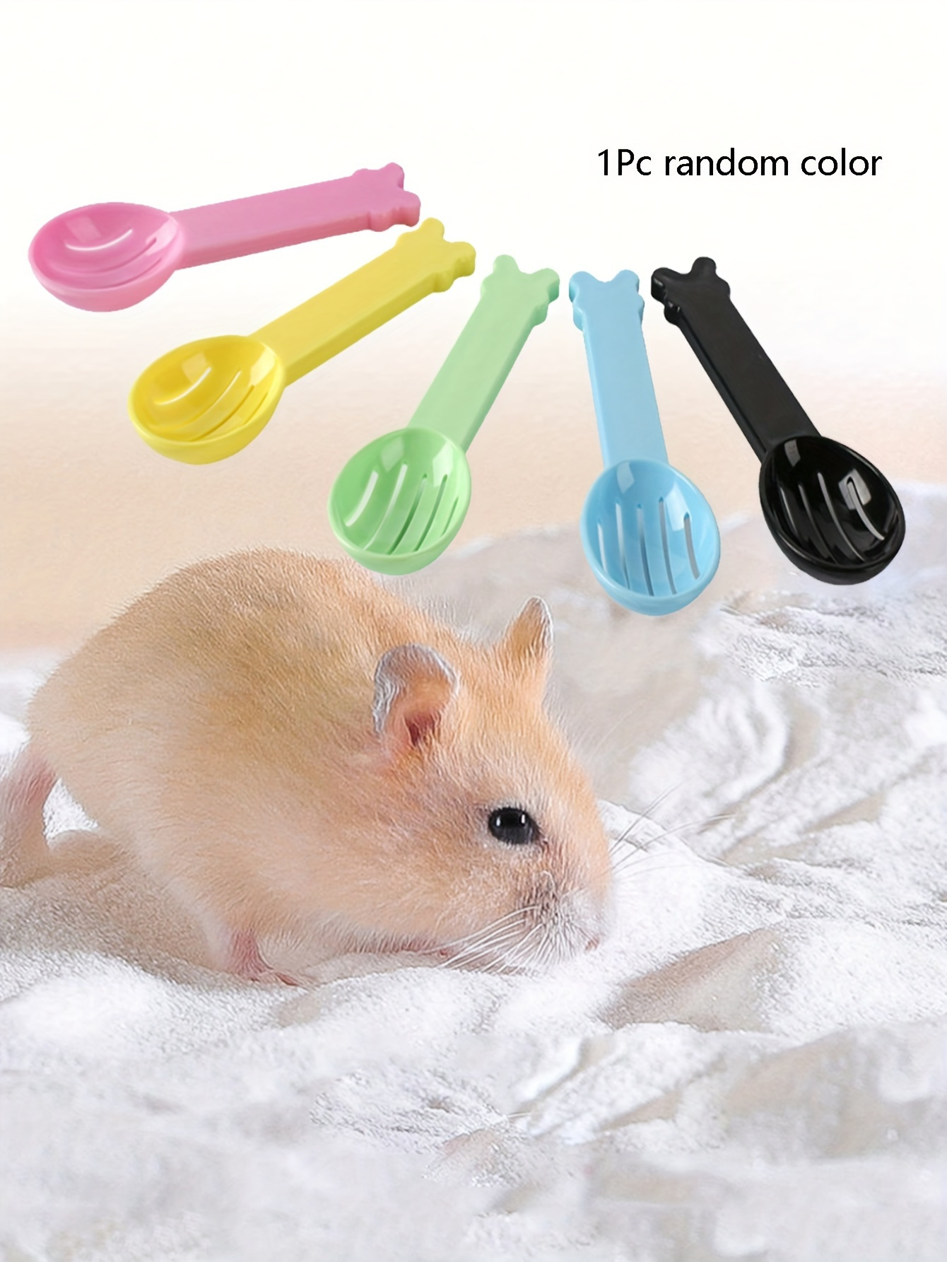 1pc   colored durable hamster garbage shovel made of sturdy abs plastic this easy to clean shovel is perfect for small pets Product details 0