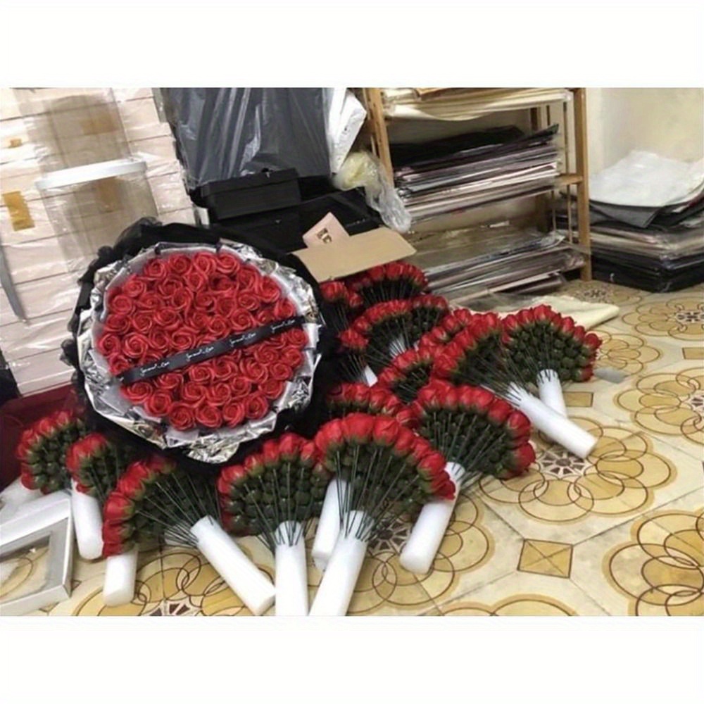 

1pc Wedding Garland Foam Base For Diy Flower Arrangements - Plastic Event Party Prop, Featherless, Non-electric Cotton Strip