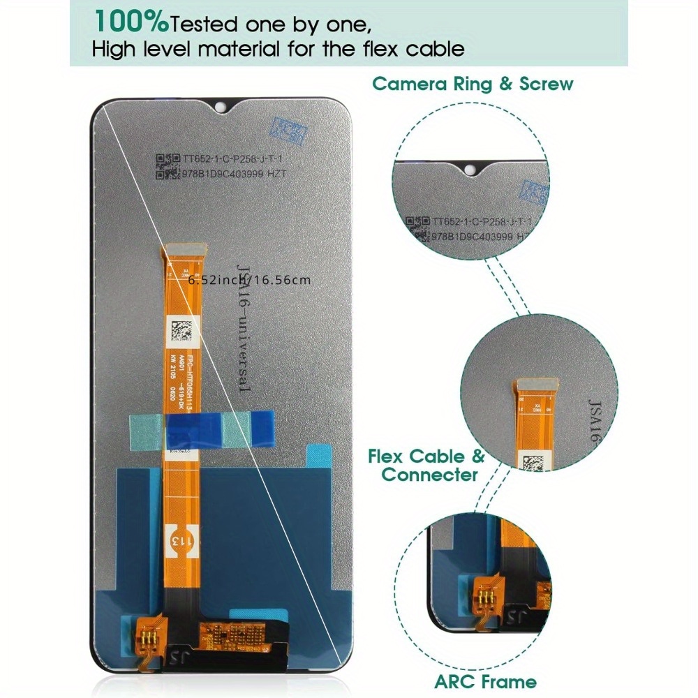 Oppo A16 2021 Lcd Screen A16 2021 Screen Replacement A16 Lcd - Temu