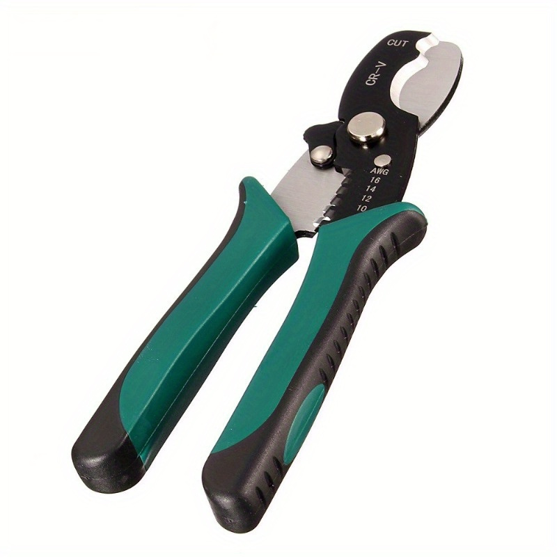 8 Inch Wire Stripper Cable Cutting Scissor Stripping Pliers Cutter 1.6-4.0mm Hand Tools Ferramentas Herramientas Ht2177