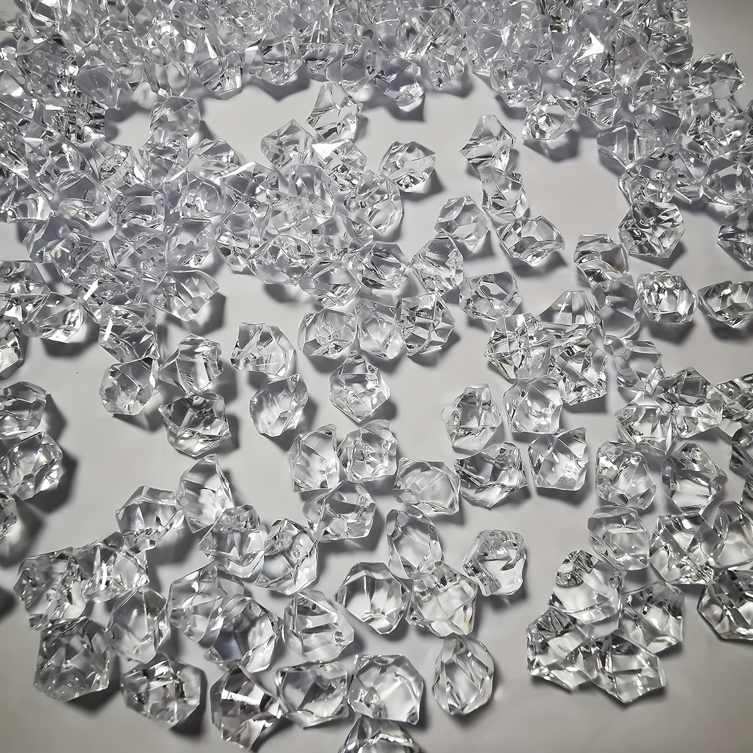 

500pcs Clear - Fake For Vase , Decorations, Diamond Gem Table , , No , No Required