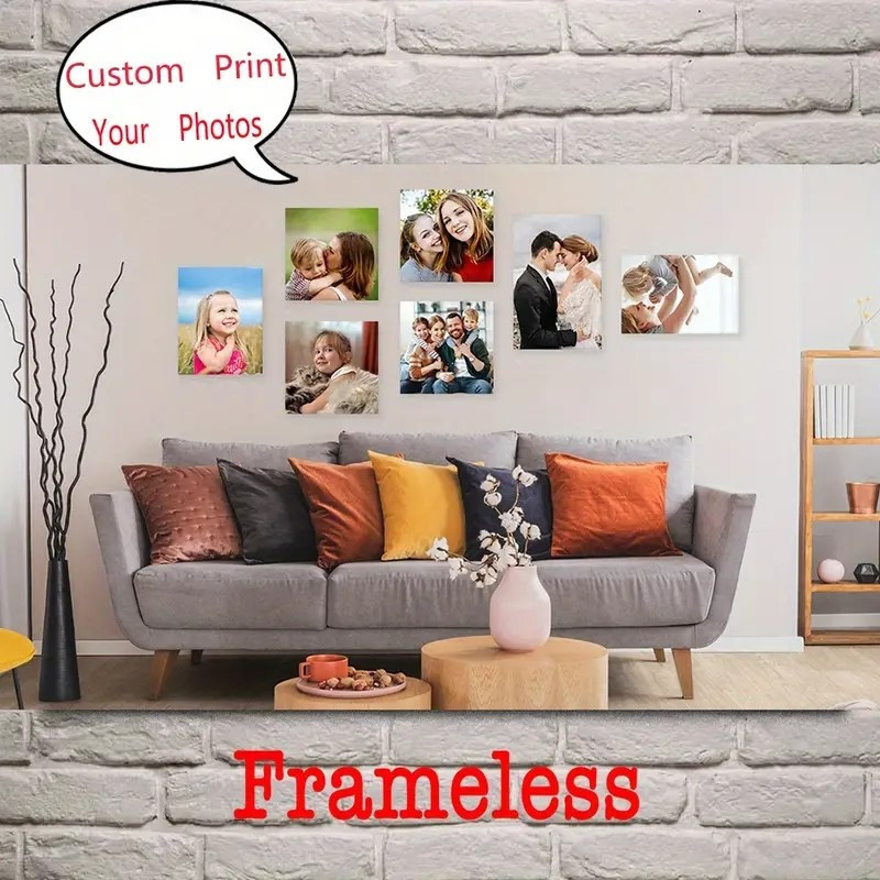 

Custom Unframed Canvas Poster - Personalize With Your Photo, Share & Moments, Perfect Gift For Friends & Family, Fashionable Wall Decor Personalized Canvas Framed Canvas Pictures Wall Decor