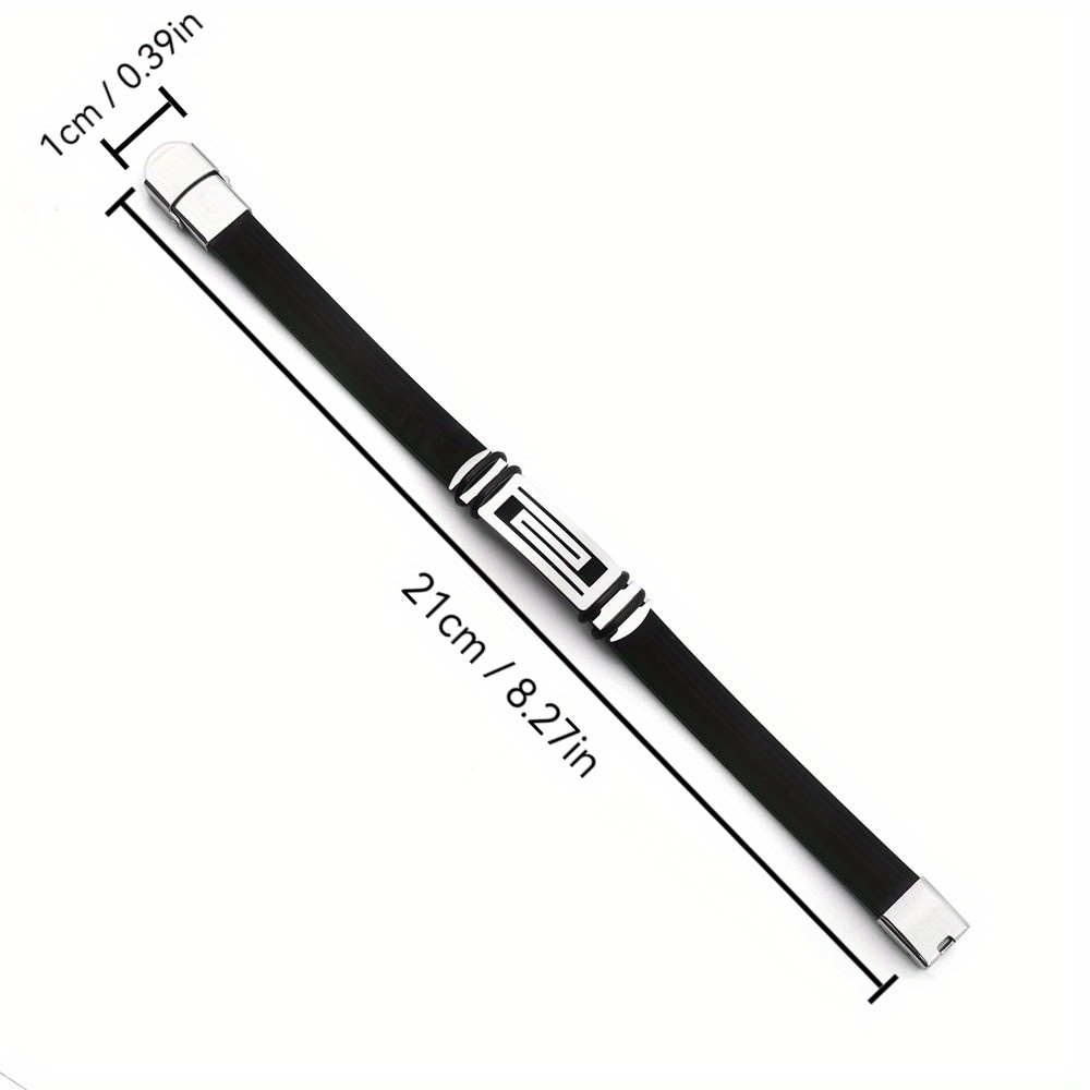 Stylish Faux Leather Bracelet for Men