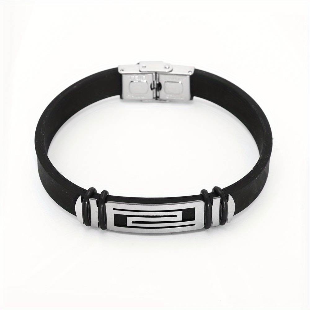 Stylish Faux Leather Bracelet for Men