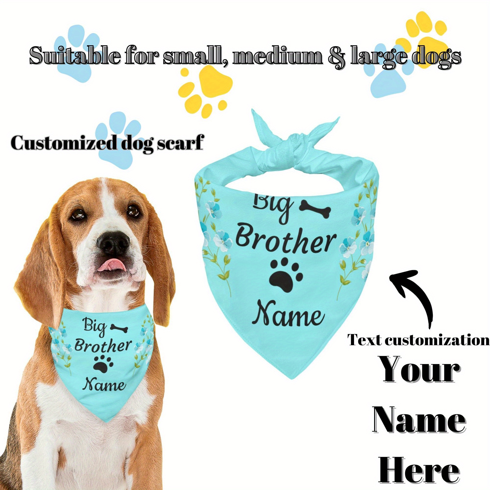 perros personalizable: mayor Temu Mexico