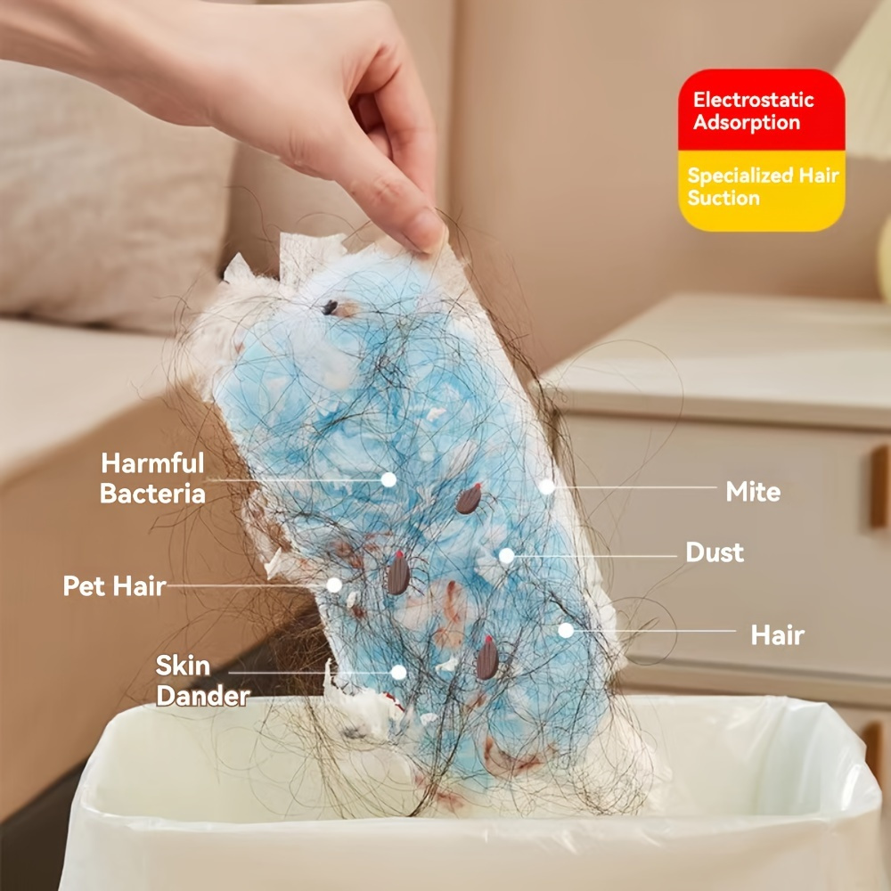 10 30 50pcs disposable dust collector refill electrostatic dedusting cloth replacement easy dust removal for electronics furniture shutters and ceiling fans handle not included cleaning supplies cleaning accessories details 2